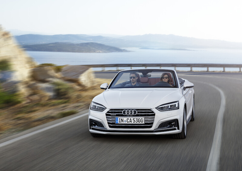 Nowe Audi A5 i S5 Cabriolet - otwarte na intensywną radość z jazdy