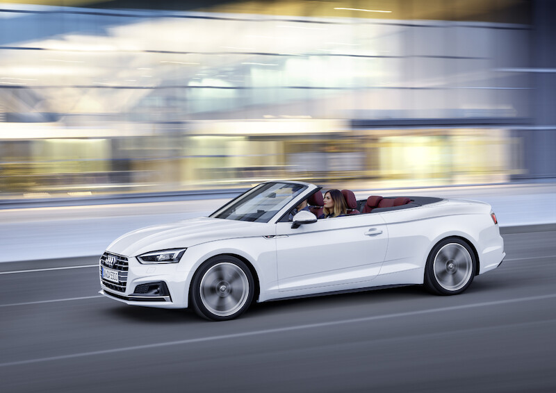 Nowe Audi A5 i S5 Cabriolet - otwarte na intensywną radość z jazdy