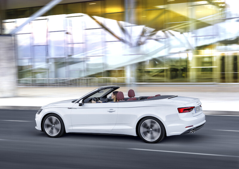 Nowe Audi A5 i S5 Cabriolet - otwarte na intensywną radość z jazdy