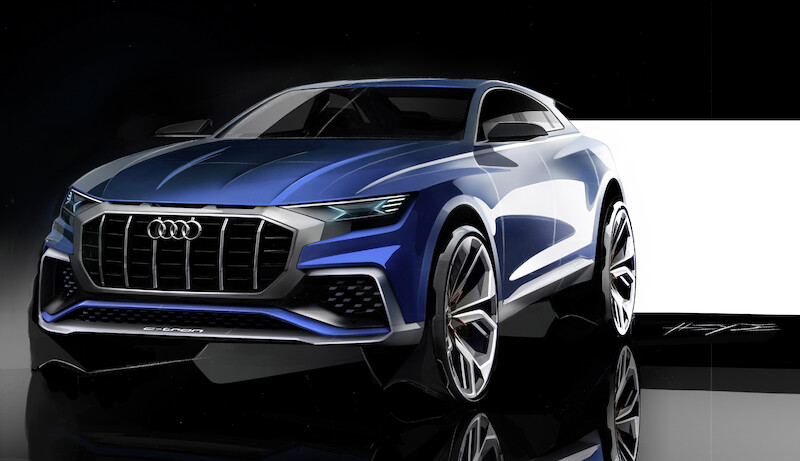 Luksusowy SUV w stylu coupé: Audi Q8 concept