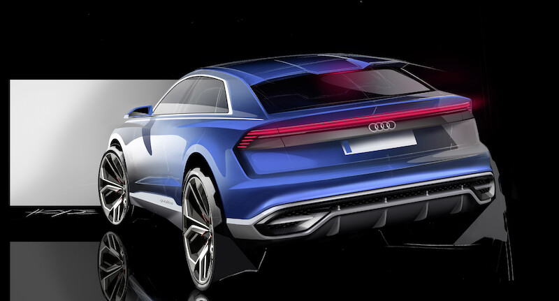 Luksusowy SUV w stylu coupé: Audi Q8 concept