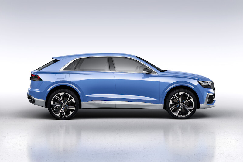 Luksusowy SUV w stylu coupé: Audi Q8 concept