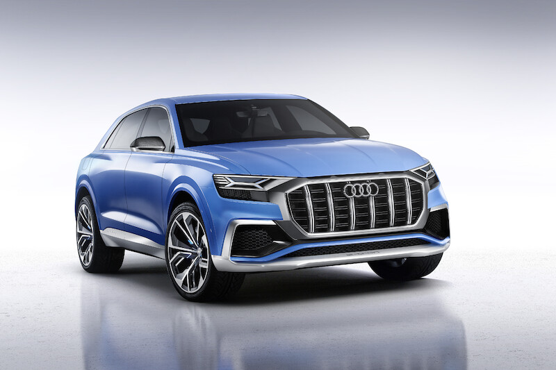 Luksusowy SUV w stylu coupé: Audi Q8 concept