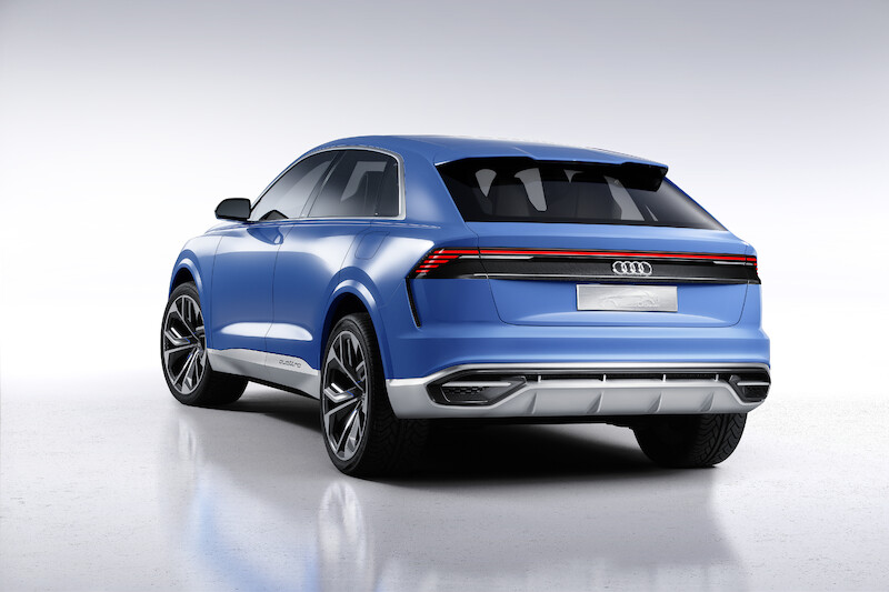 Luksusowy SUV w stylu coupé: Audi Q8 concept