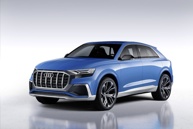 Luksusowy SUV w stylu coupé: Audi Q8 concept