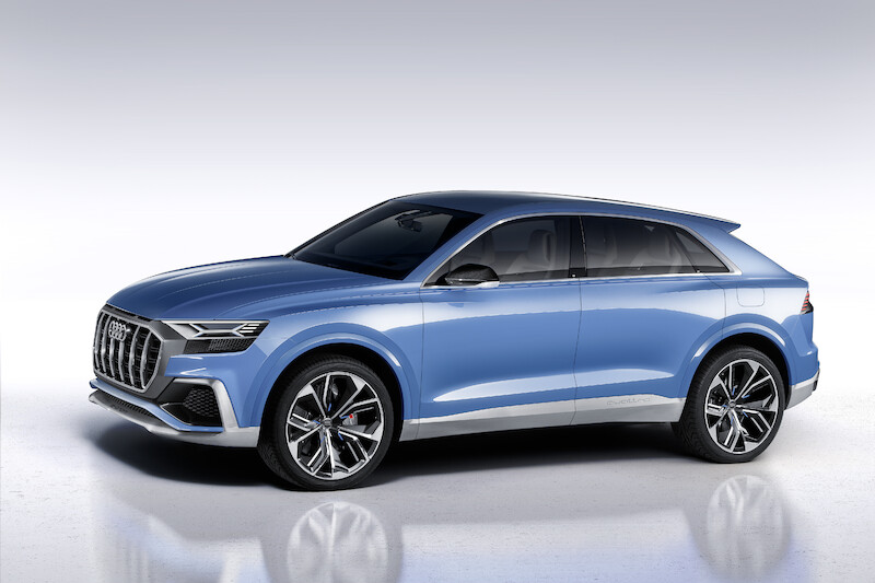 Luksusowy SUV w stylu coupé: Audi Q8 concept