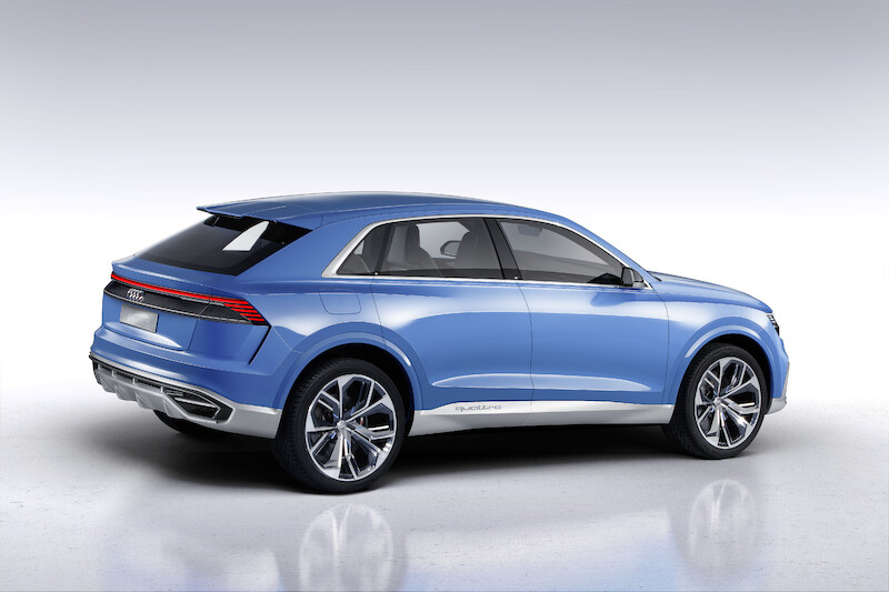 Luksusowy SUV w stylu coupé: Audi Q8 concept