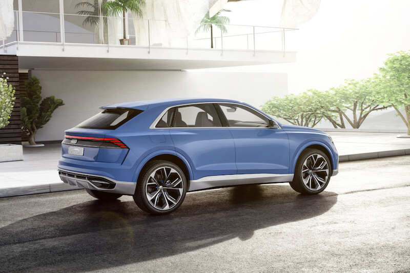 Luksusowy SUV w stylu coupé: Audi Q8 concept