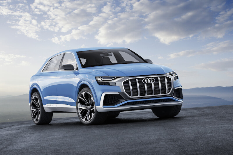 Luksusowy SUV w stylu coupé: Audi Q8 concept
