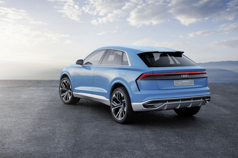 Luksusowy SUV w stylu coupé: Audi Q8 concept