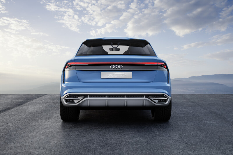 Luksusowy SUV w stylu coupé: Audi Q8 concept