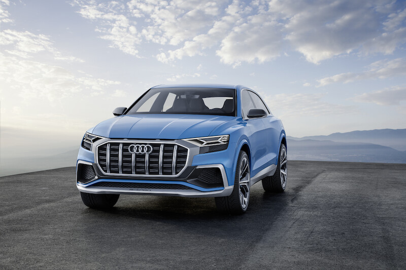Luksusowy SUV w stylu coupé: Audi Q8 concept