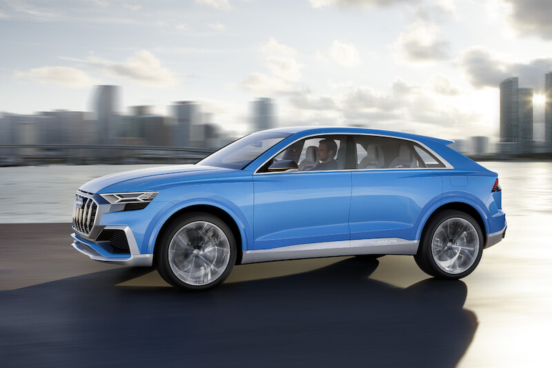 Luksusowy SUV w stylu coupé: Audi Q8 concept