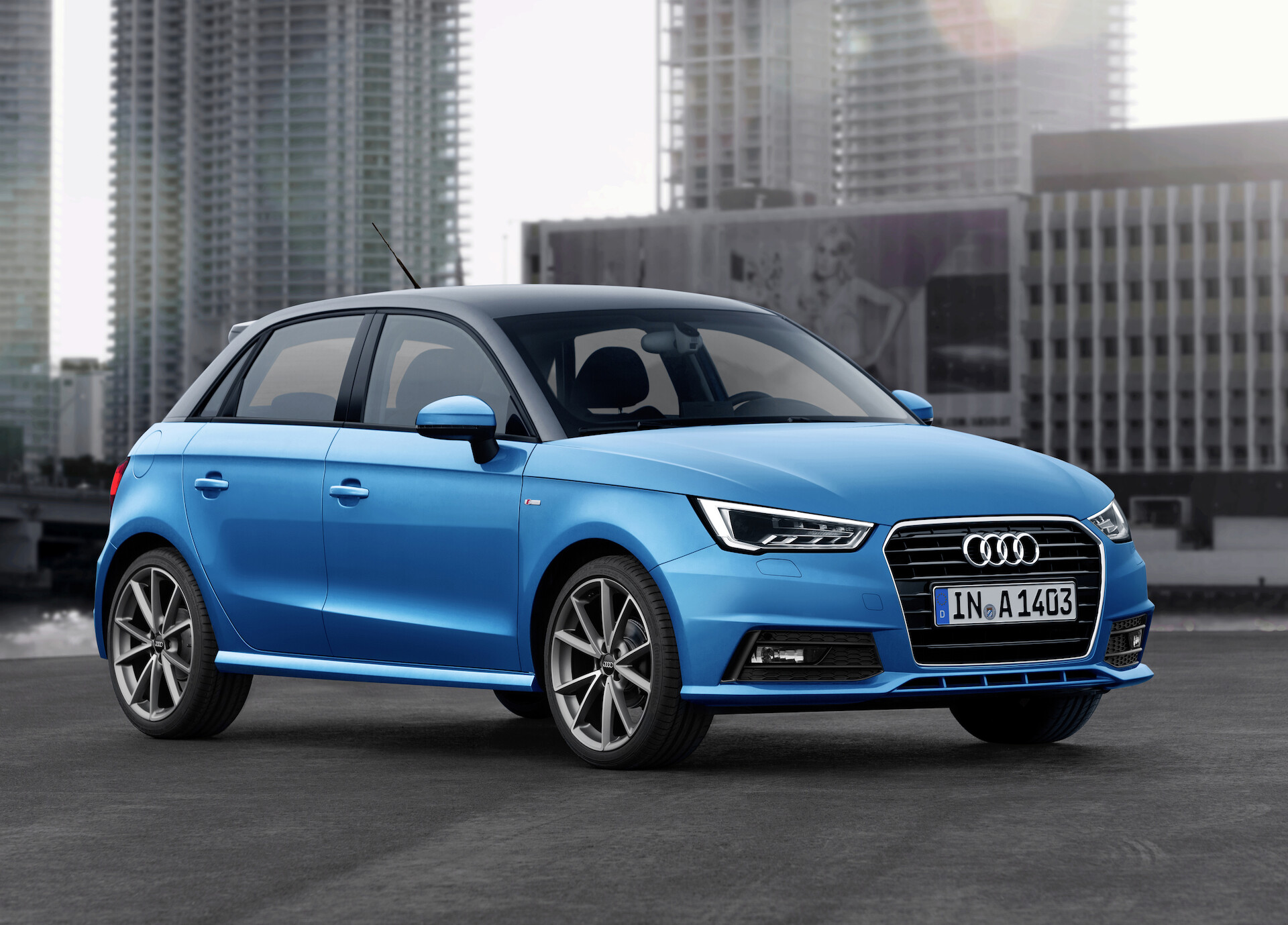 Sportowe i efektywne - atrakcyjnie odświeżone nowe Audi A1 i Audi A1 Sportback