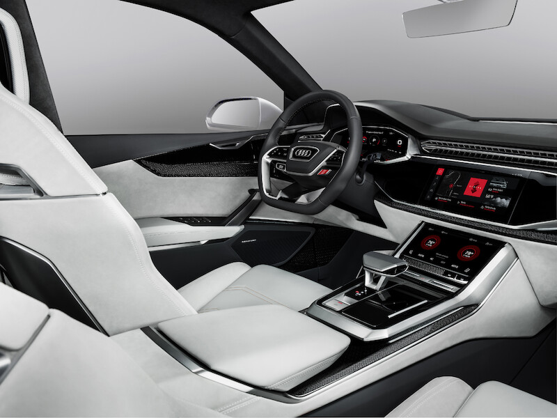 Audi przedstawia system operacyjny Android zintegrowany z modelem Audi Q8 sport concept