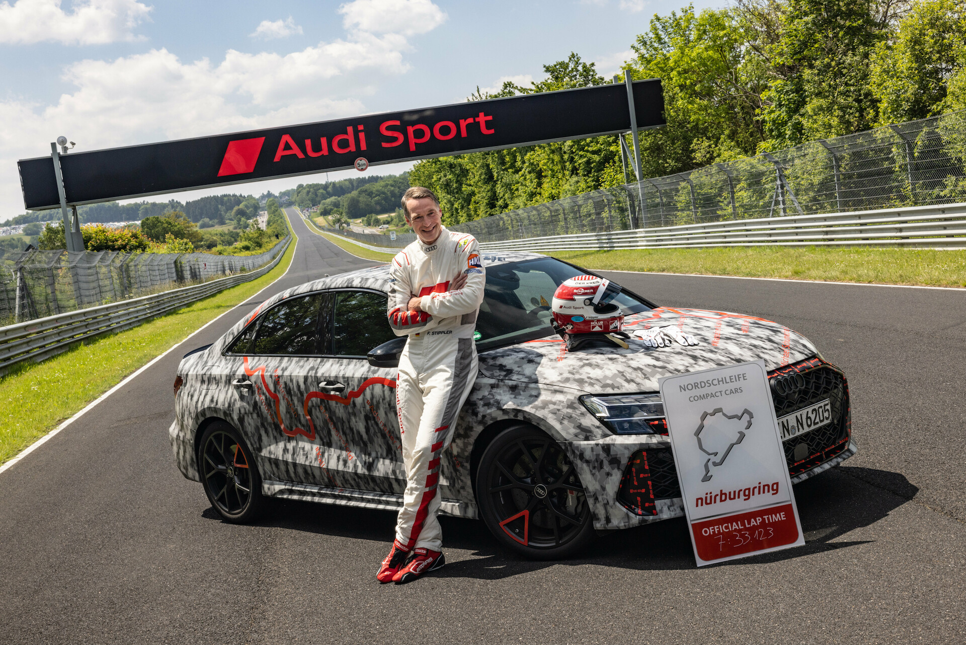 Powrót na tor: rekord okrążenia Audi Sport w segmencie aut kompaktowych
